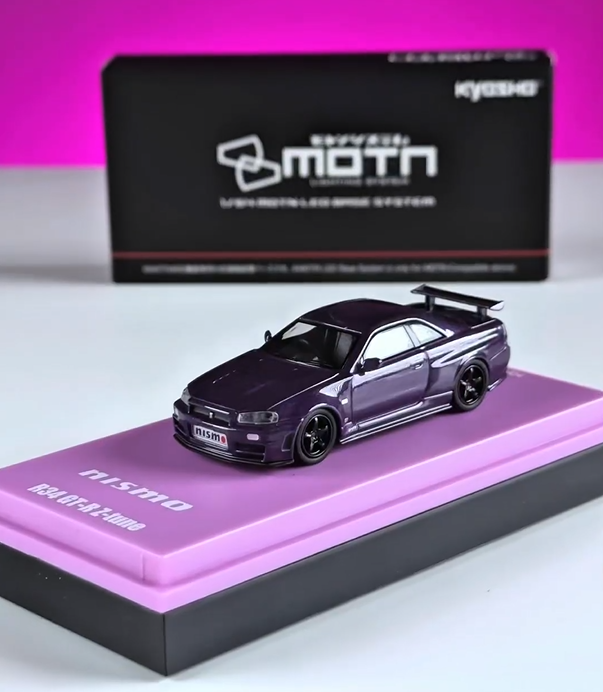 KYOSHO - Nissan NISMO R34 GT-R Z-tune with MOTN Lighting System
