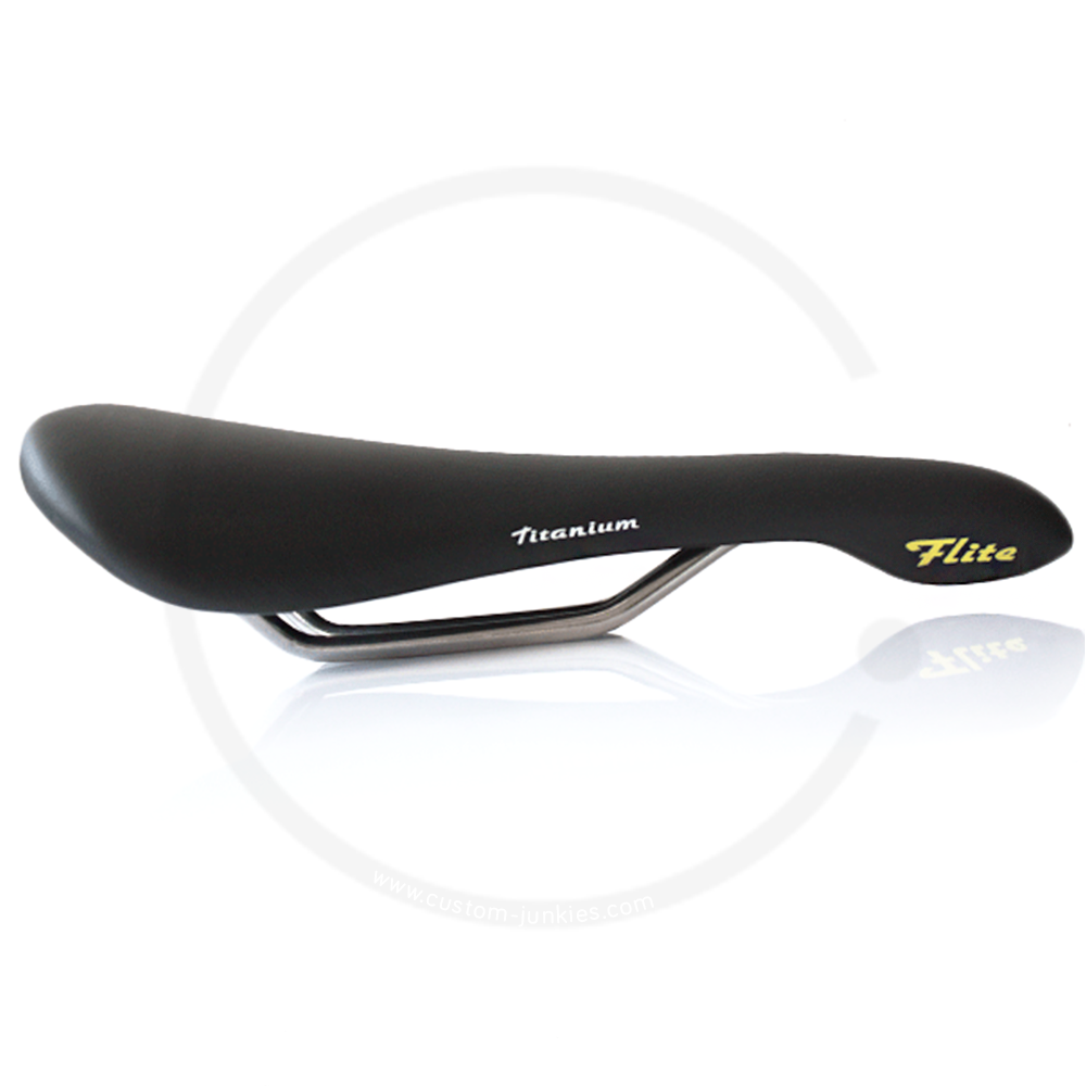 Selle Italia Flite 1990 Classic Titanium Rails Bicycle Saddle