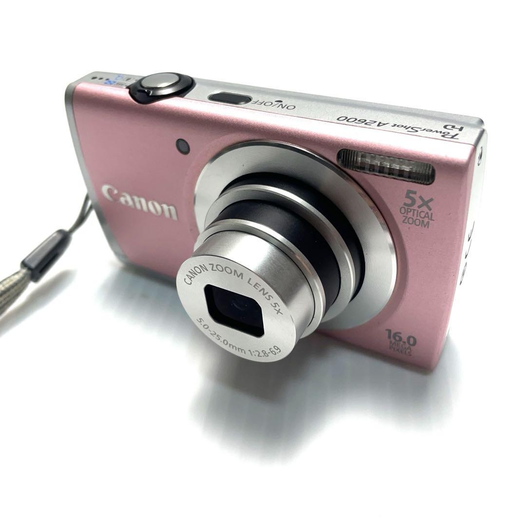 Canon PowerShot A2600 Pink Digital Camera PC1899 with Battery