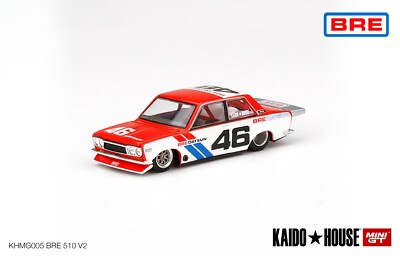 Mini GT x Kaido House 1:64 Datsun 510 Pro Street BRE #46 V2