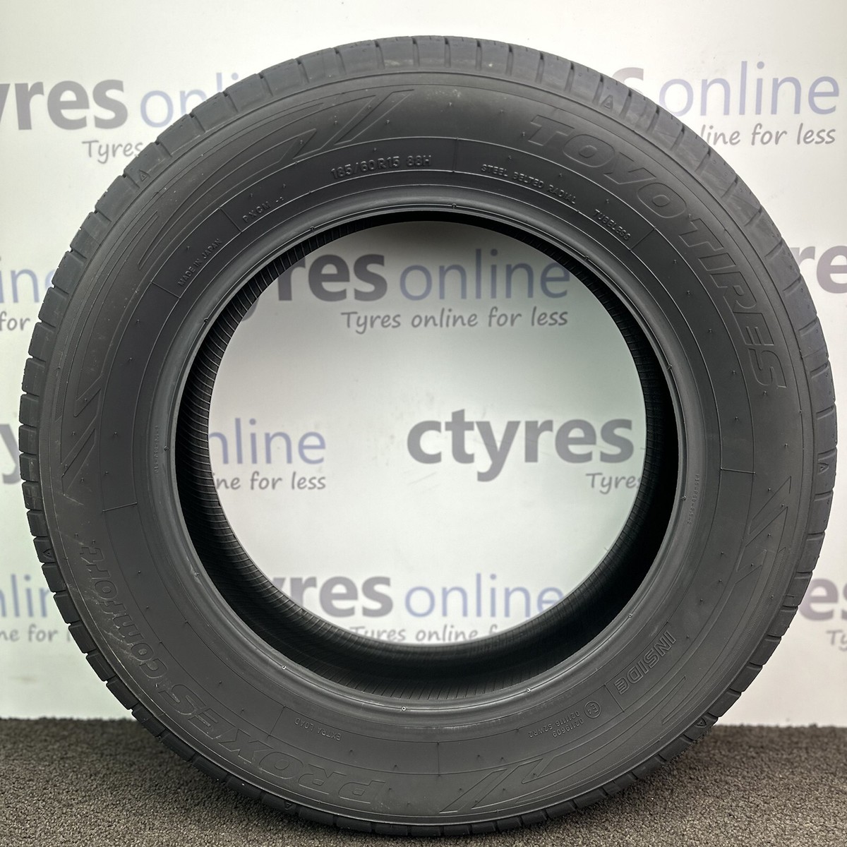 2X New 185 60 15 Toyo Proxes Comfort 88H XL 185/60R15 *C/A RATED