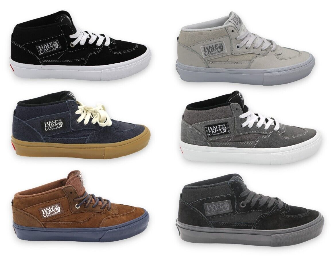 VANS Skate Half Cab Shoes Mid Top Men's (FREEE SHIPPING) | eBay