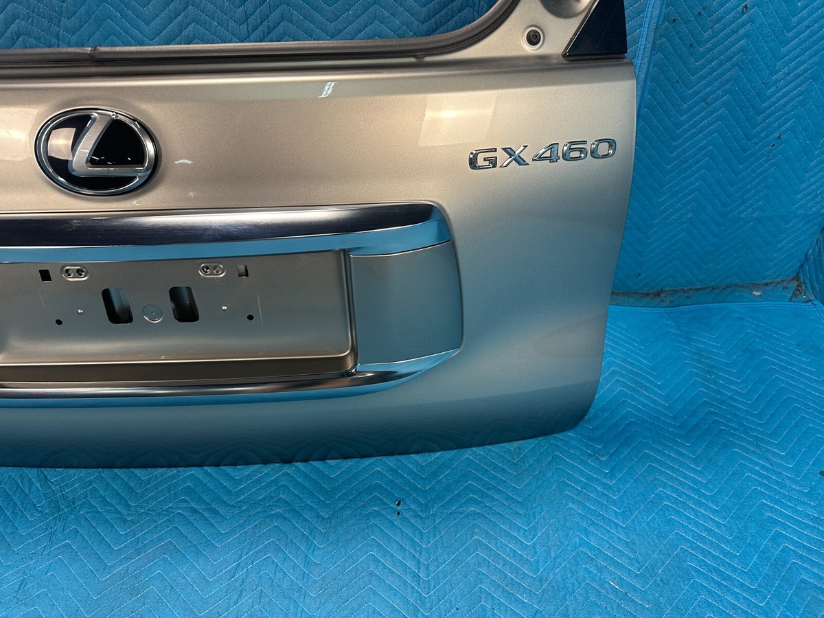 Lexus GX460 Tailgate Rear Gate w/License Plate Garnish Silver:1J7