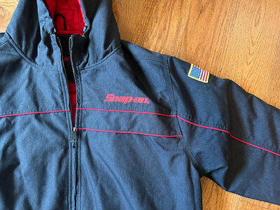 Snap-on Tools Men's 2XL Insulated Hooded Black Heavy Pacer Jacket