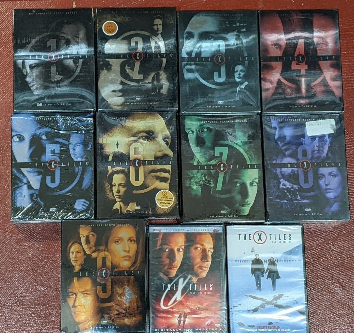 THE X-FILES Complete Original Series Collector's Editions DVD 9