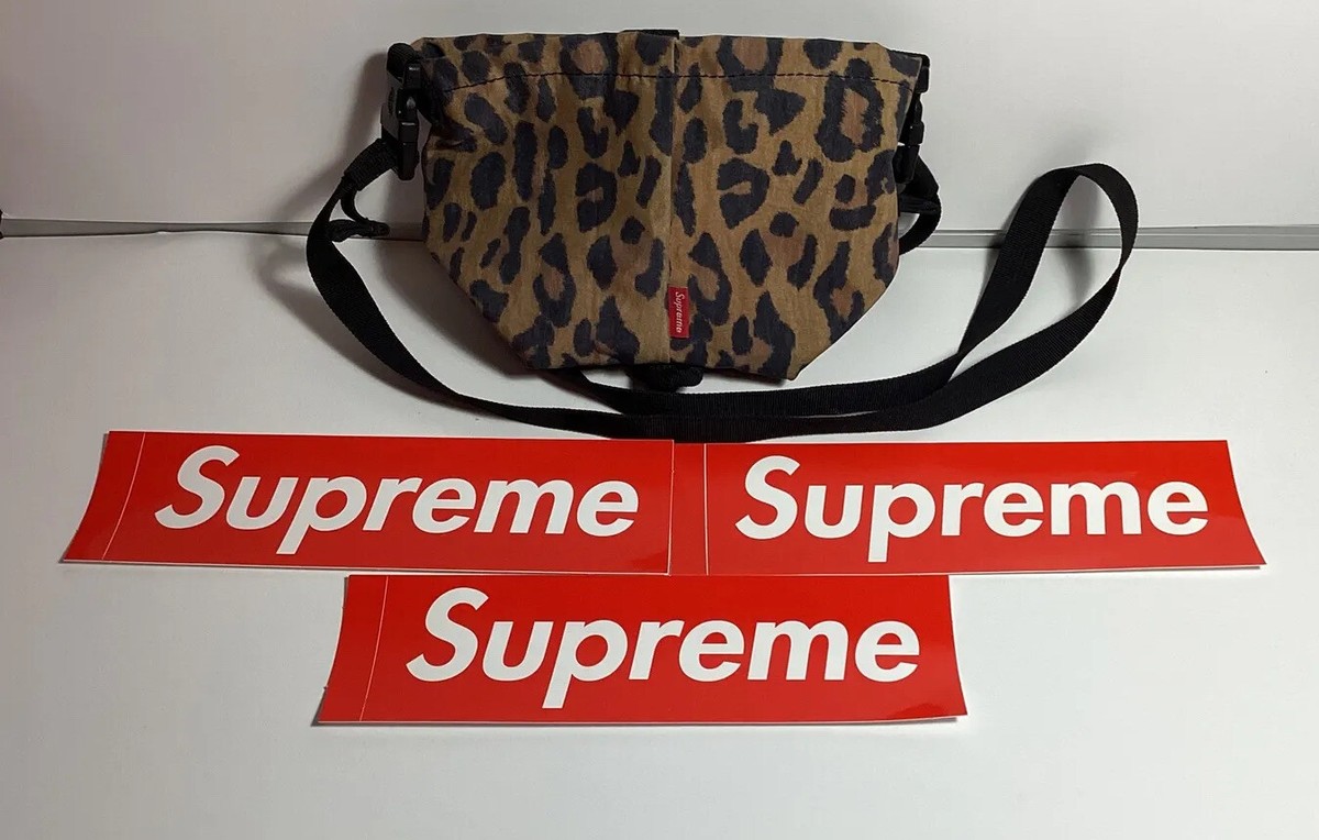 Supreme Neck Pouch Leopard Print Box Logo FW20 BRAND NEW RARE