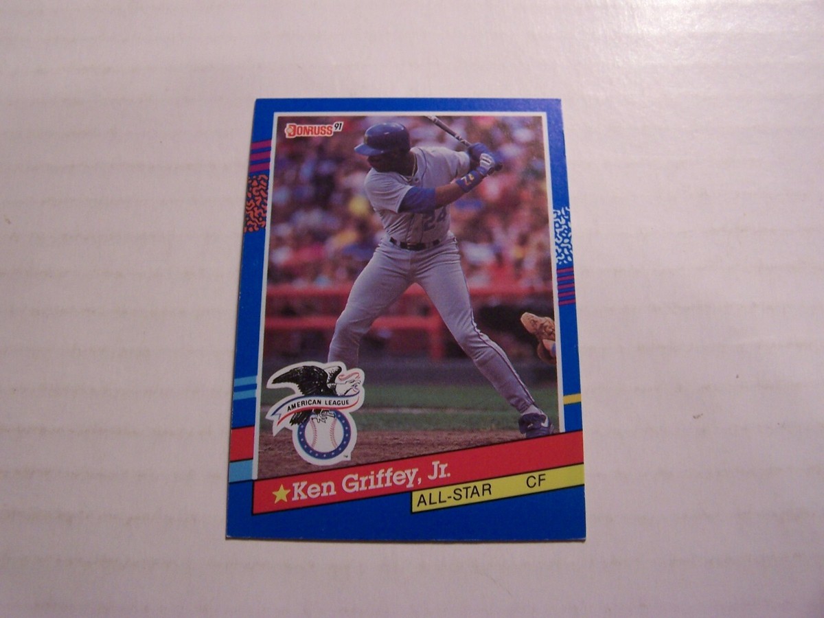 Ken Griffey Jr Donruss Card #49 Error Card (No Dot After Inc.) | eBay