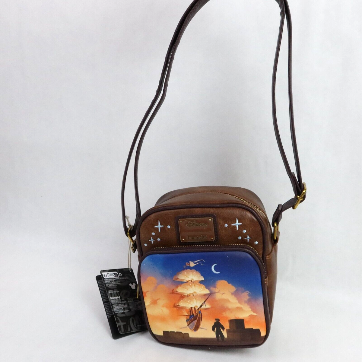 Loungefly Treasure Planet Crossbody Bag Purse RLS Legacy Ship Jim