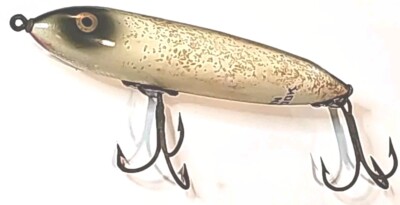 Vintage Heddon 1st Zara-Spook Rare Fishing Lure Glitter Pattern
