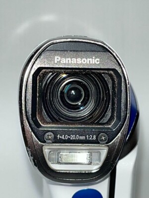 Panasonic HX-WA20 Digital Camera Waterproof Camcorder White Good