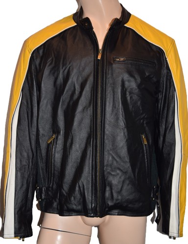 Vuja de dual zip leather jacket | eBay