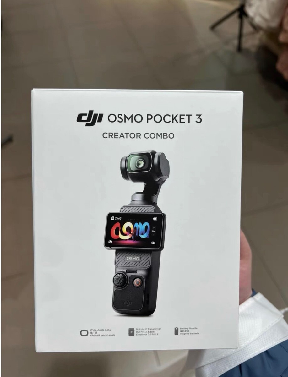DJI Osmo Pocket 3 Creator Combo With Box (New) | eBay
