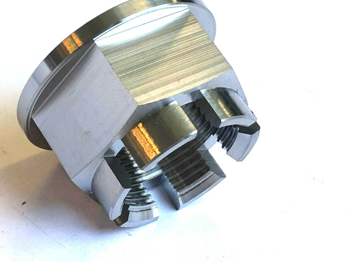 Kawasaki ZX-12R Ninja 2000-2006 REAR AXLE CASTLE FLANGED NUT