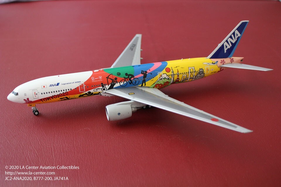 航空機・ヘリコプター ANA HELLO 2020 JET 777-200ER 1:200 航空機