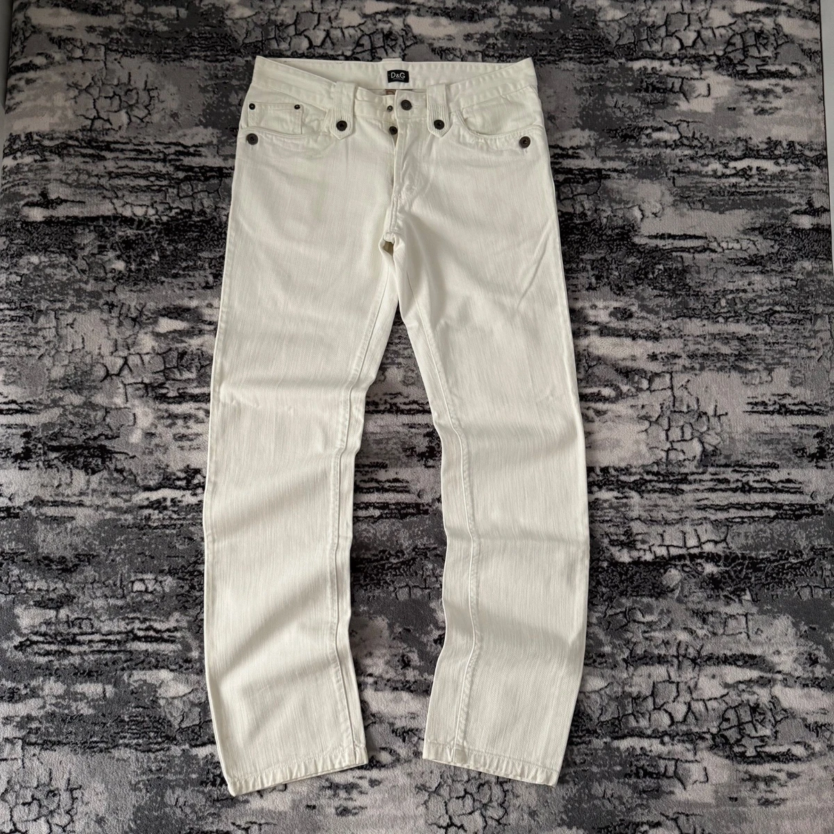 Dolce&Gabbana White Jeans for Men for sale | eBay