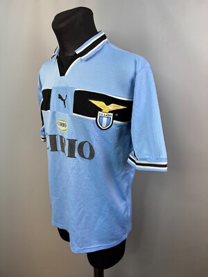 LAZIO 1998 2000 HOME SHIRT FOOTBALL SOCCER JERSEY PUMA MENS SIZE M