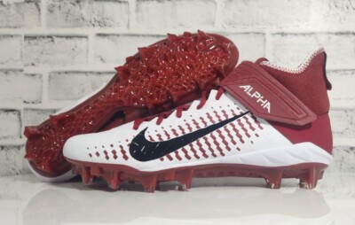 Nike Alpha Menace Pro 2 Alabama Crimson Tide Football Cleats Sz 13