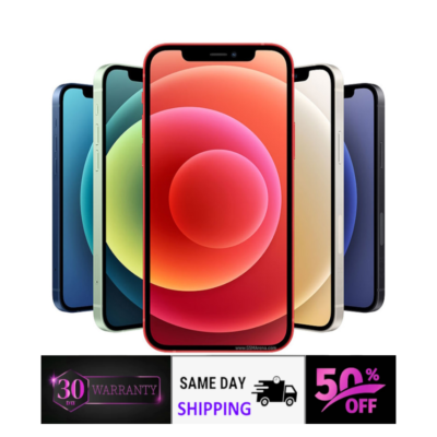 Apple iPhone 12 128GB 64GB GSM Unlocked T-Mobile Verizon - Green