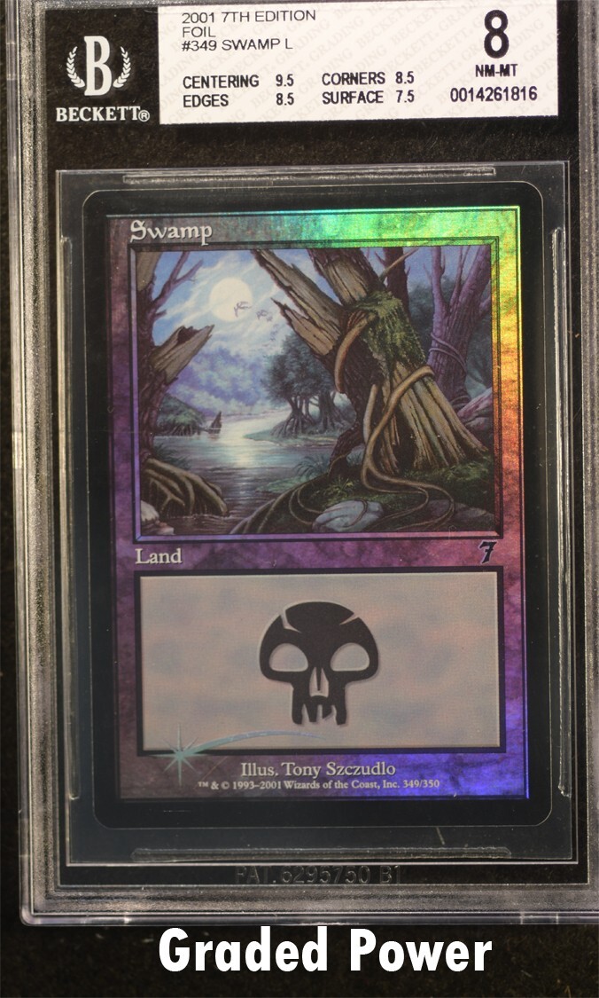7th Edition Swamp Foil 8 (1816) Magic MTG | eBay