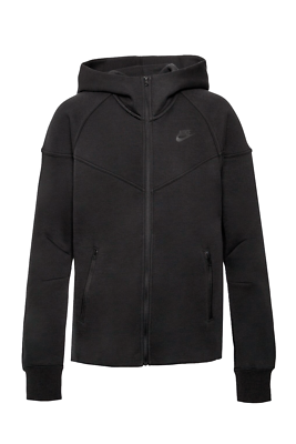 Nike Women's Tech Fleece Windrunner Full-Zip Hoodie Black FB8338