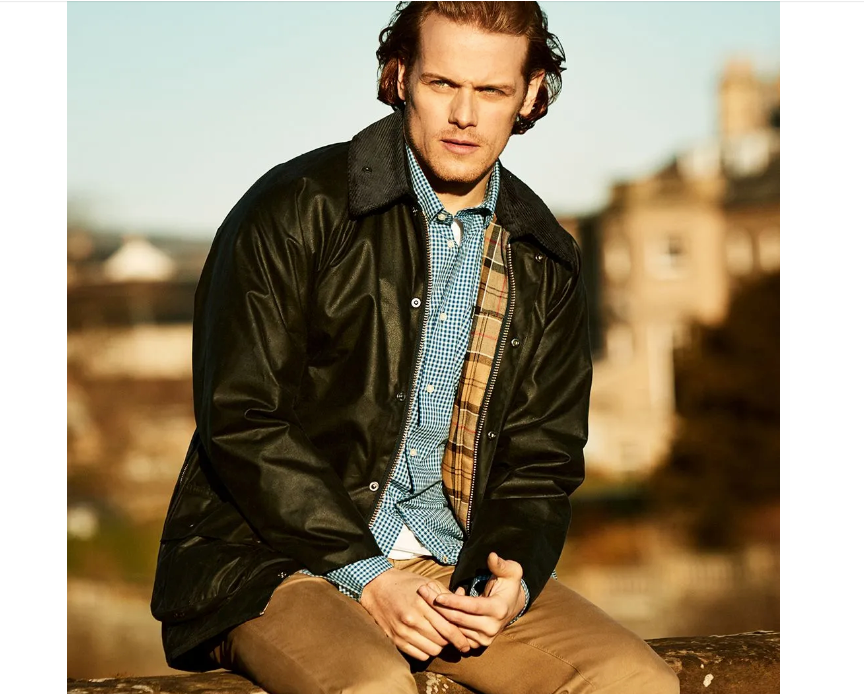 Crafted in the UK ~ Black ~ Barbour Classic BEDALE Waxed Jacket