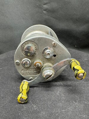 Vintage Pflueger Supreme Fishing Reel Working 1960 USA | eBay