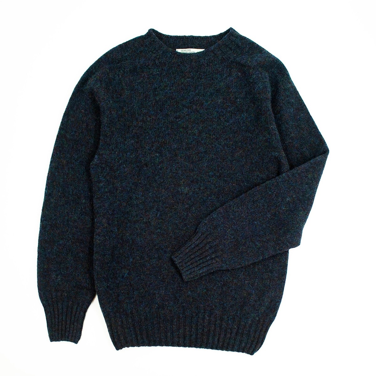 Classic Shetland Crew Neck Jumper | eBay