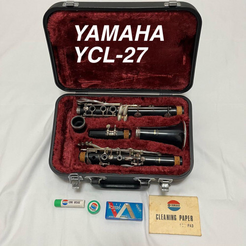 美品】YAMAHA ヤマハ クラリネット YCL-27 樹脂製 管楽器 ケース 美品