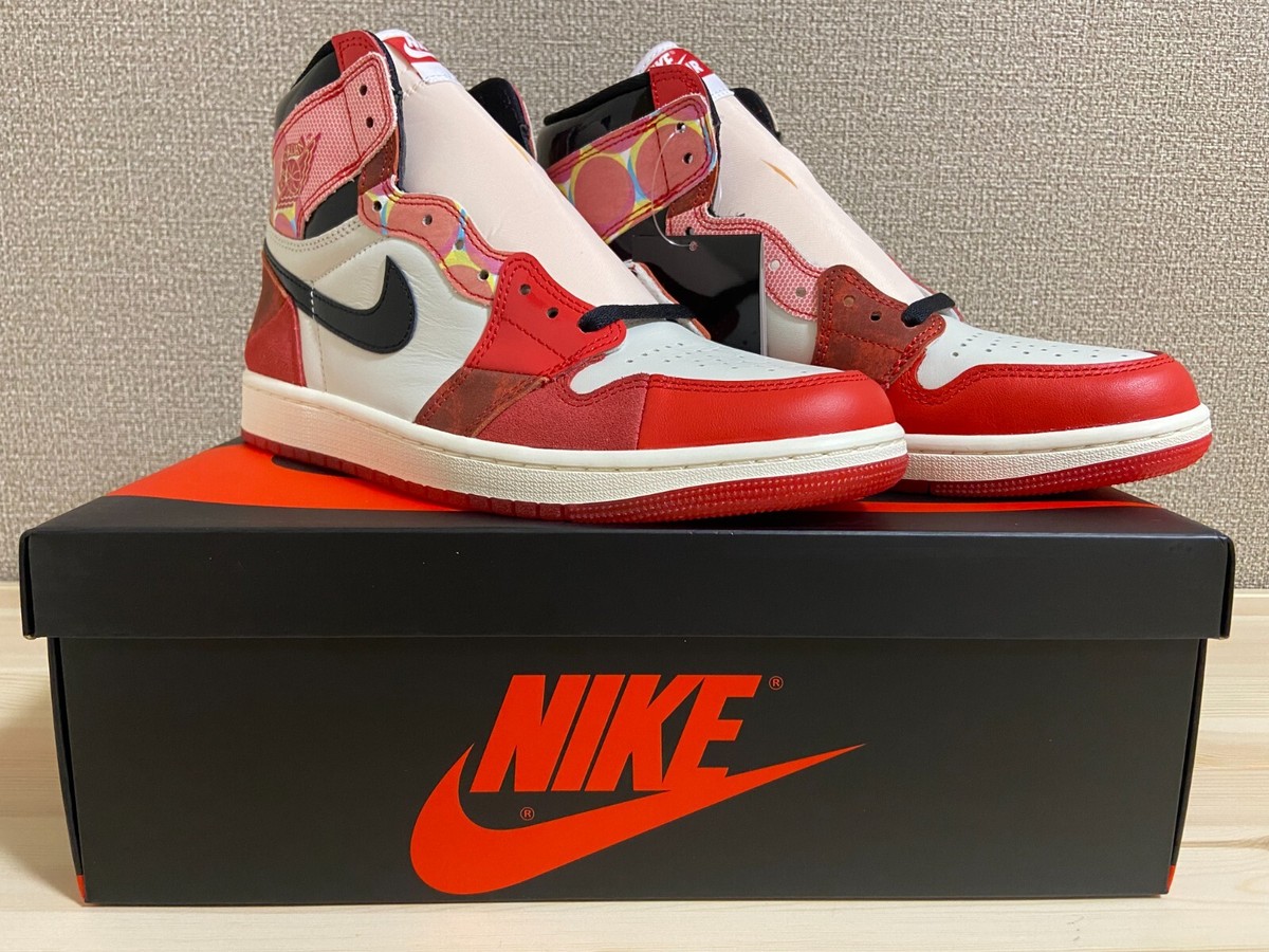 Nike Air Jordan 1 High OG SP DV1748-601 Spider-Man Across the