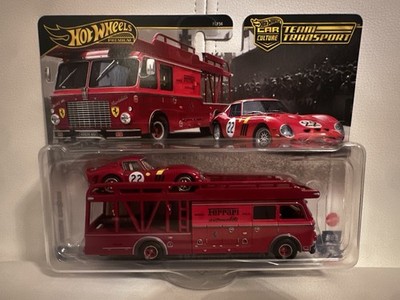 Hot Wheels Team Transport Ferrari 250 GTO & Fiat 642 RN2