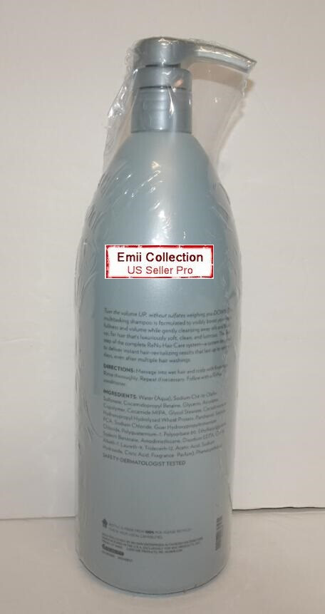 Nu Skin Nuskin Renu Volumizing Shampoo Liter 33.8fl oz 1000ml