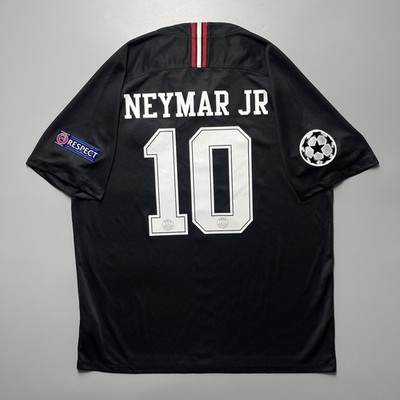 PSG NIKE 2018/2019 FOOTBALL SOCCER THIRD JERSEY #10 NEYMAR SIZE