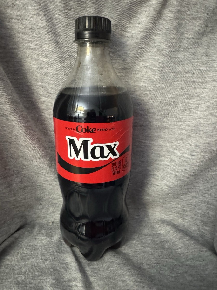 Share a Coke with Max 2025 Personalized Gift Coca~Cola Bottle 20oz