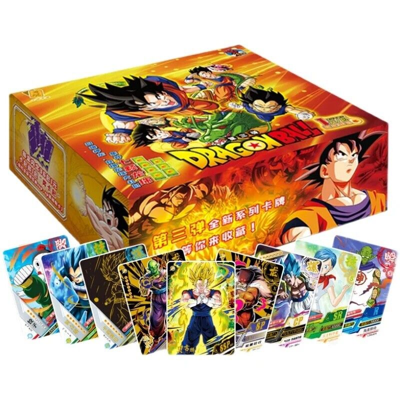 Dragon Ball Trading Cards Booster Box CCG Anime Super Saiyan Goku
