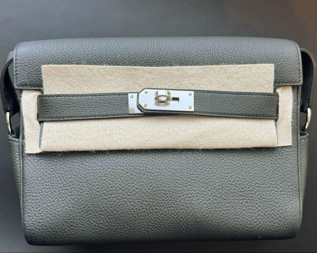 Hermes Kelly Messenger PM Mini Leather Crossbody Bag for Women/Men