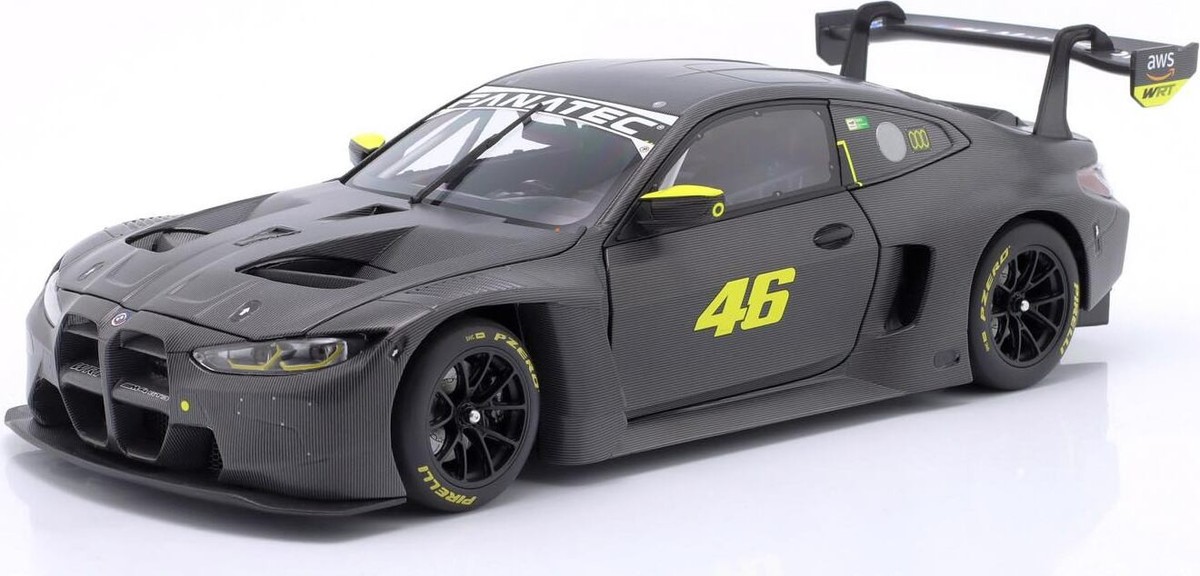 BMW 4-Series M4 GT3 #46 Test Misano Marzo Valentino Rossi in 1:18