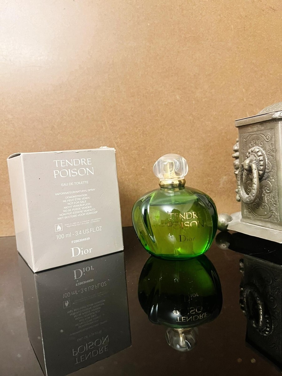 Christian Dior Tendre Poison EDT 100 ml 3.4 oz APPLE BOTTLE BNITB