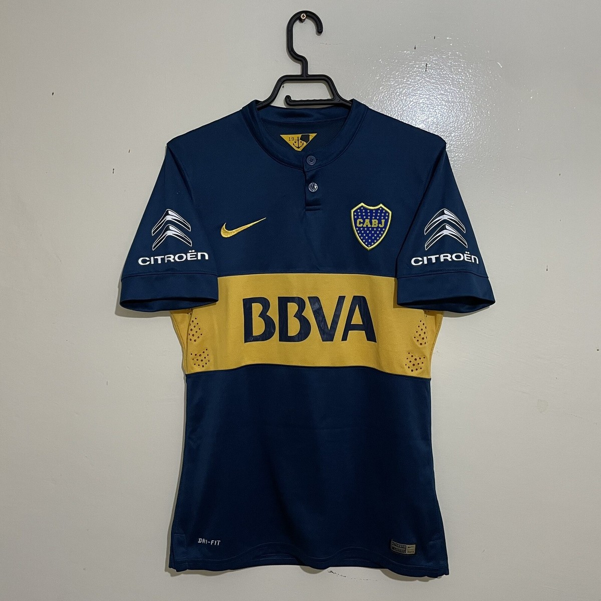 Boca Juniors Carlitos 2014-2015 Authentic Jersey Nike Shirt Size M