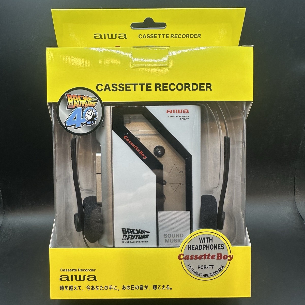 バックトウザフューチャー カセットボーイ PCR-F7 Back to the Future