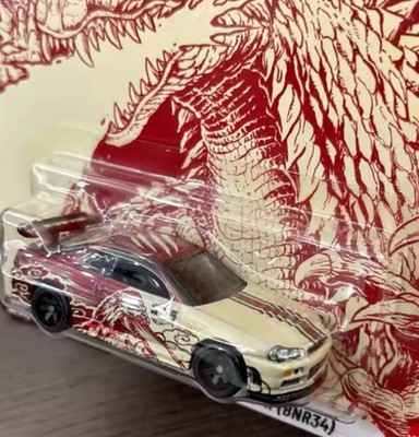 ホットウィール スカイライン r34 godzilla Hot Wheels Nissan Skyline