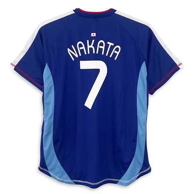 New Official Retro JFA Japan World Cup Hidetoshi Nakata Fan Soccer