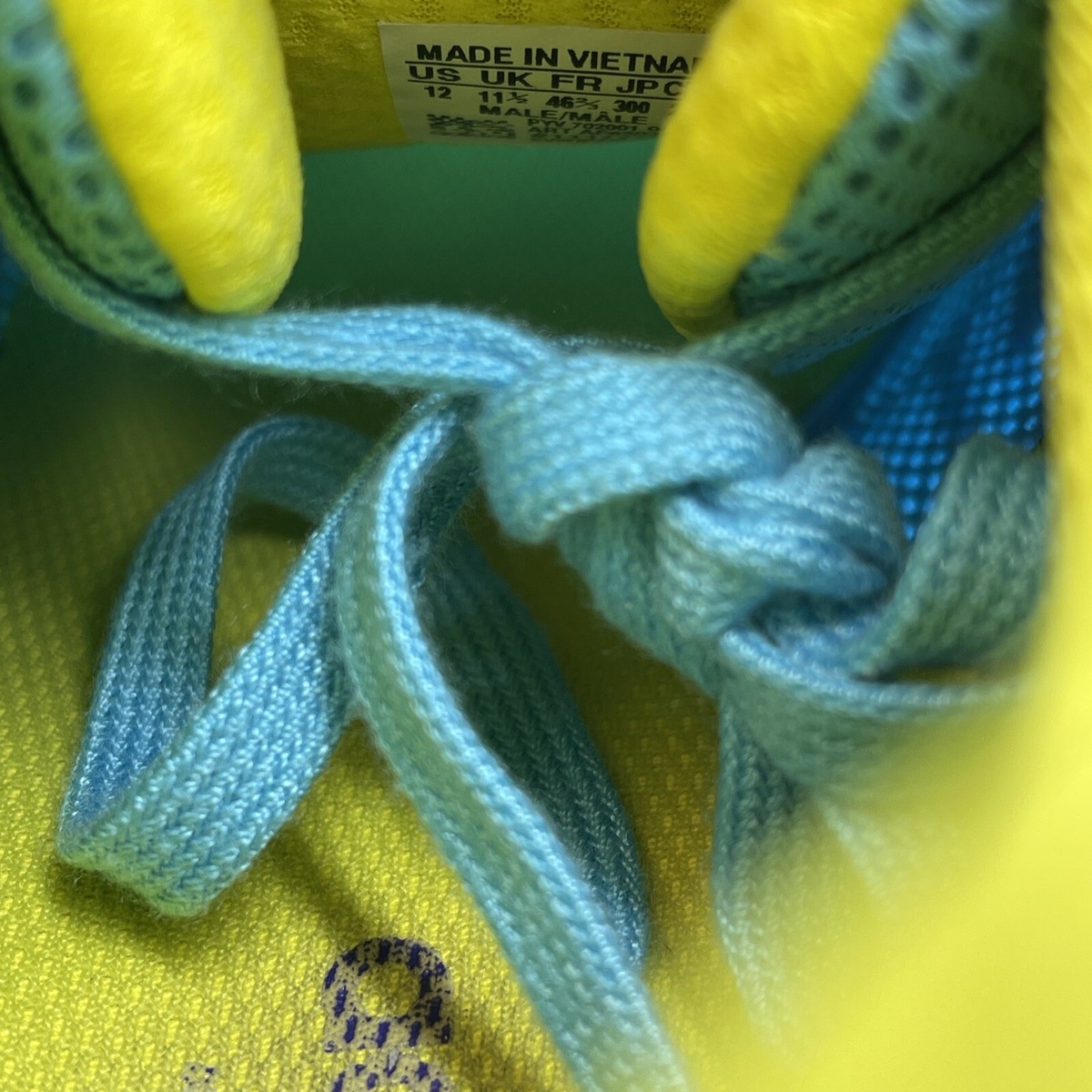 Size 12 - adidas ZX Flux Blue Purple Yellow Suede Leather (AF6303