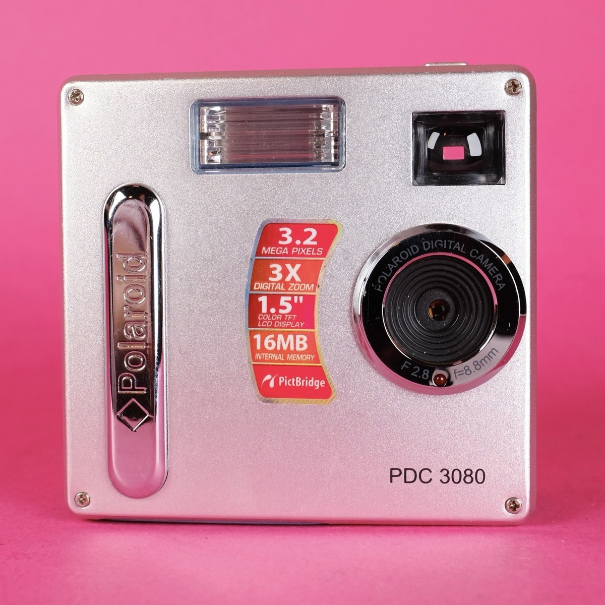 Polaroid PDC2070 2.1MP Digital Camera - Silver for sale online | eBay