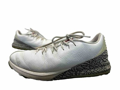 Nike Air Jordan ADG Spikeless Golf Shoes Cement White AR7995-100