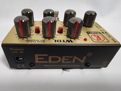 EDEN WTDI Bass Guitar Preamp Direct Box EQ Effects Pedal | eBay