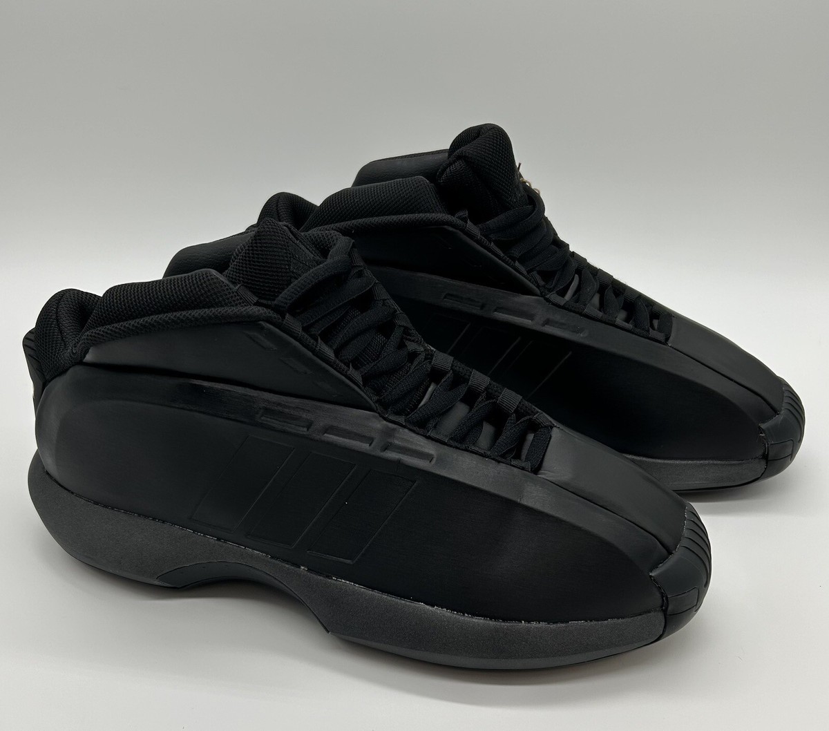 Adidas Crazy 1 Triple Black Men's 9.5 Basketball Shoes Kobe Bryant