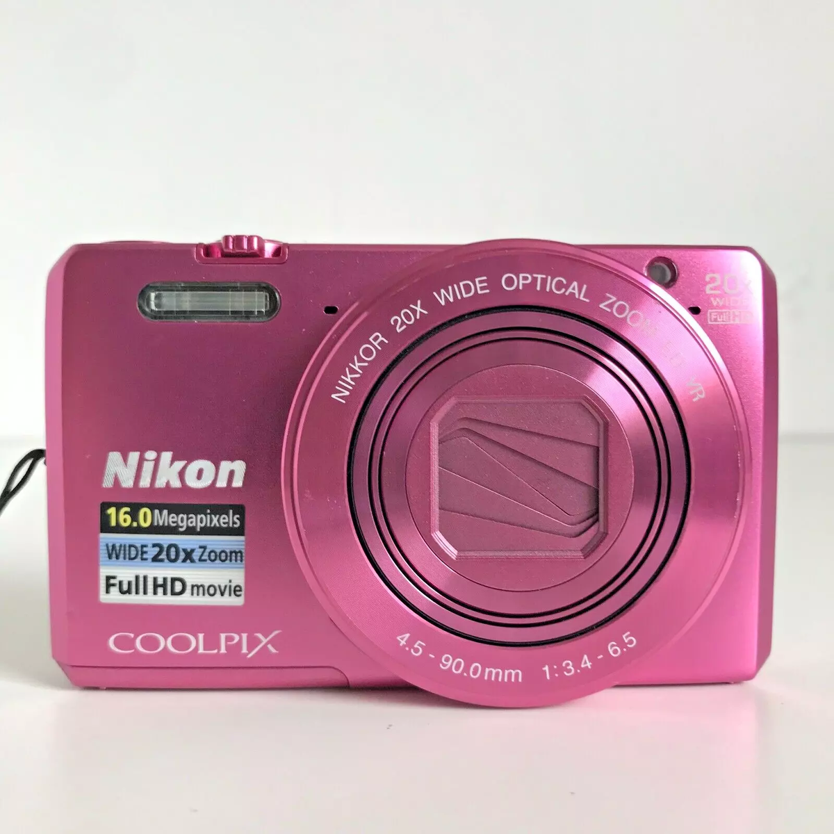 Nikon COOLPIX S7000 16.0MP 20X Optical Zoom Vintage Digital Camera
