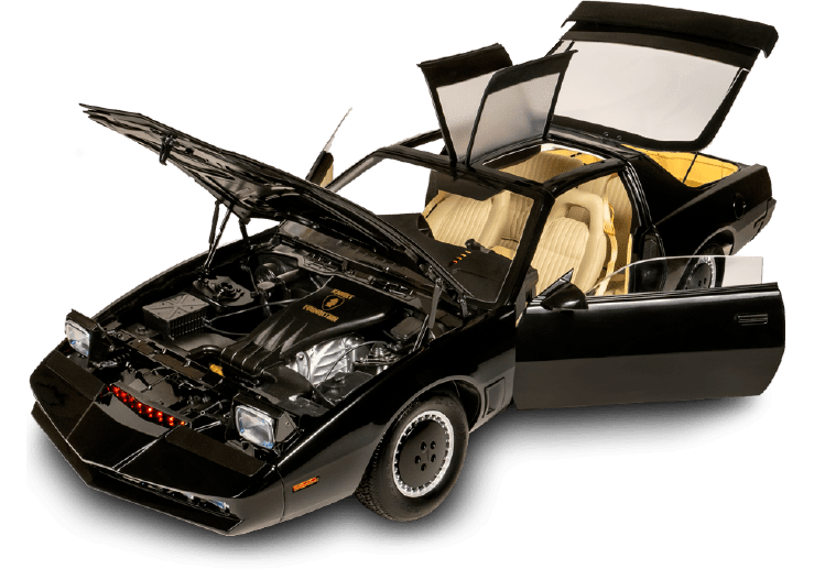 DeAGOSTINI Knight Rider 2000 K.I.T.T. 1/8 Scale Model Car Parts