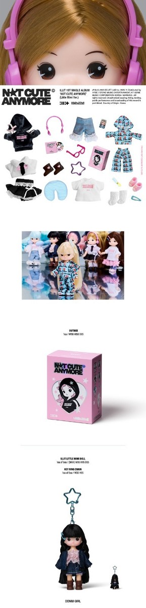 GIFT] ILLIT 1st Single Album [ NOT CUTE ANYMORE ] Little Mimi Ver