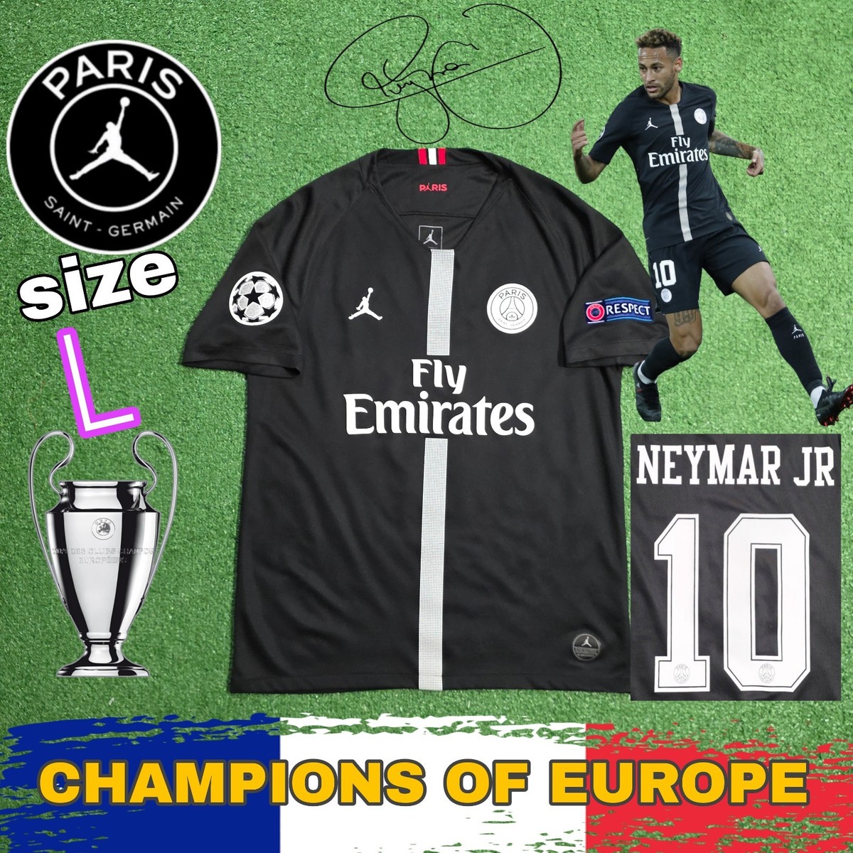 PSG ネイマール 10番 2018年モデル ジャージ PSG ネイマール 10番 2018